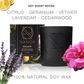 The Relaxing Candle & Gourmet Tea Gift Set