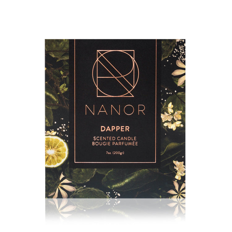 DAPPER Scented Candle - 7oz Candles Nanor