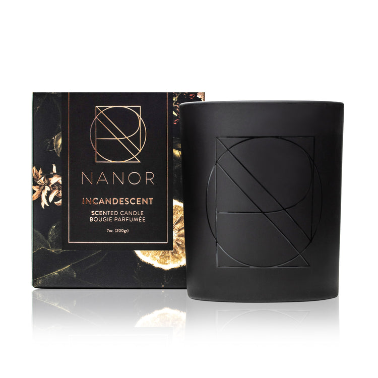 INCANDESCENT Scented Candle - 7oz Candles Nanor