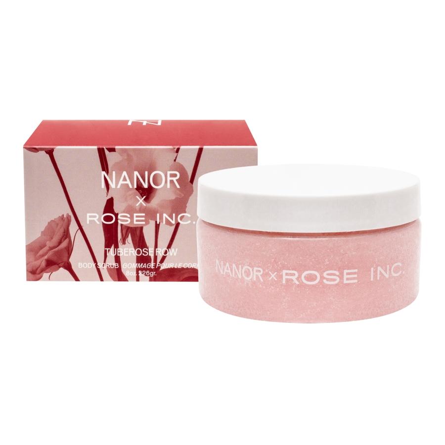 NANOR X ROSE INC. COLLAB Tuberose Row Body Scrub Skin Care Nanor 